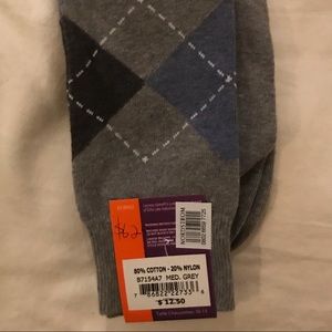 Brand new Argyle socks